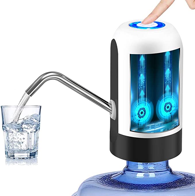 Rechargeable Wireless Water Bottle Pump |60%OFF|