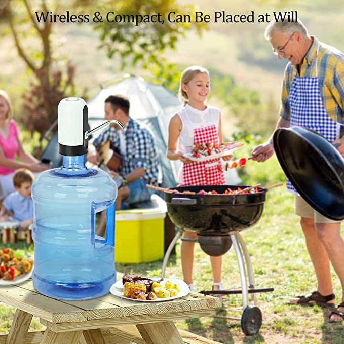 Rechargeable Wireless Water Bottle Pump |60%OFF|