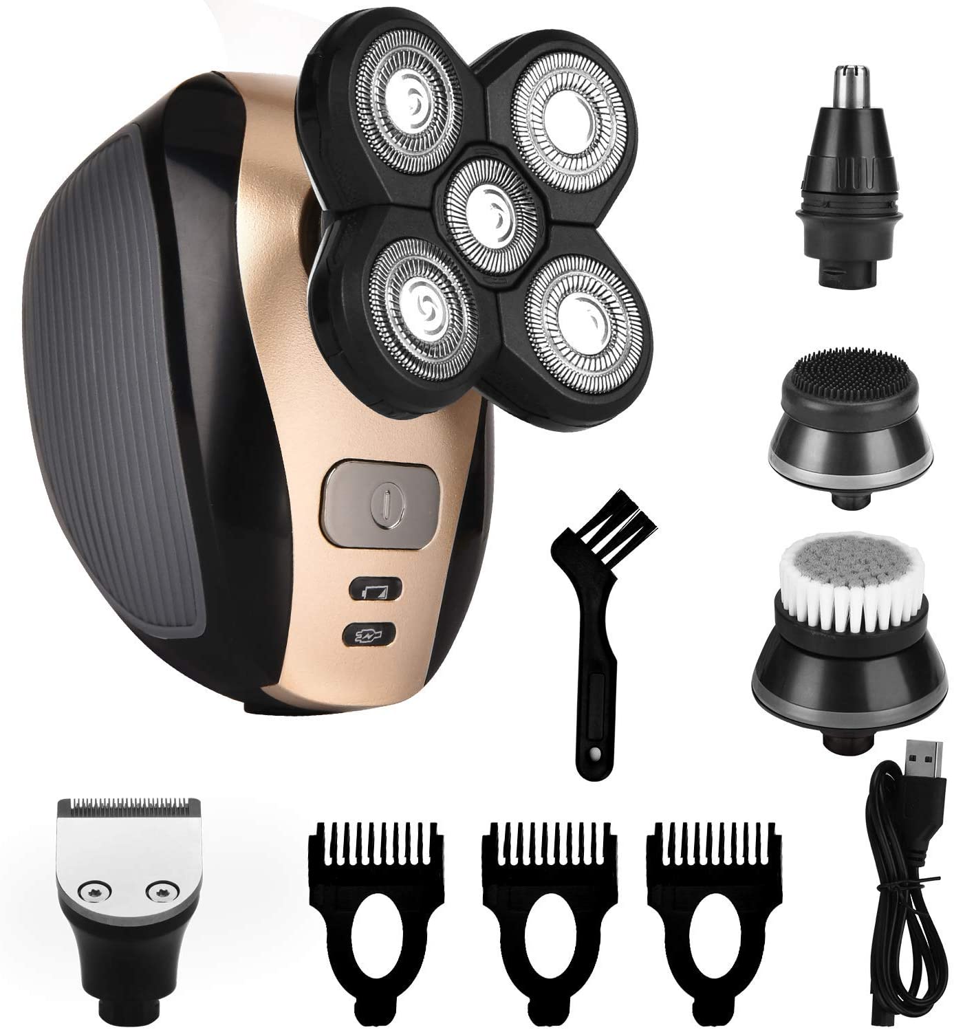 Bald Head Shaver 5-In-1