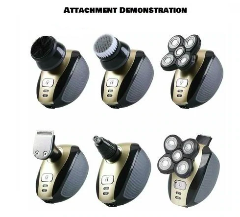 Bald Head Shaver 5-In-1